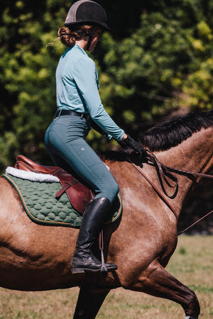 High waisted ladies breeches for comfort and style